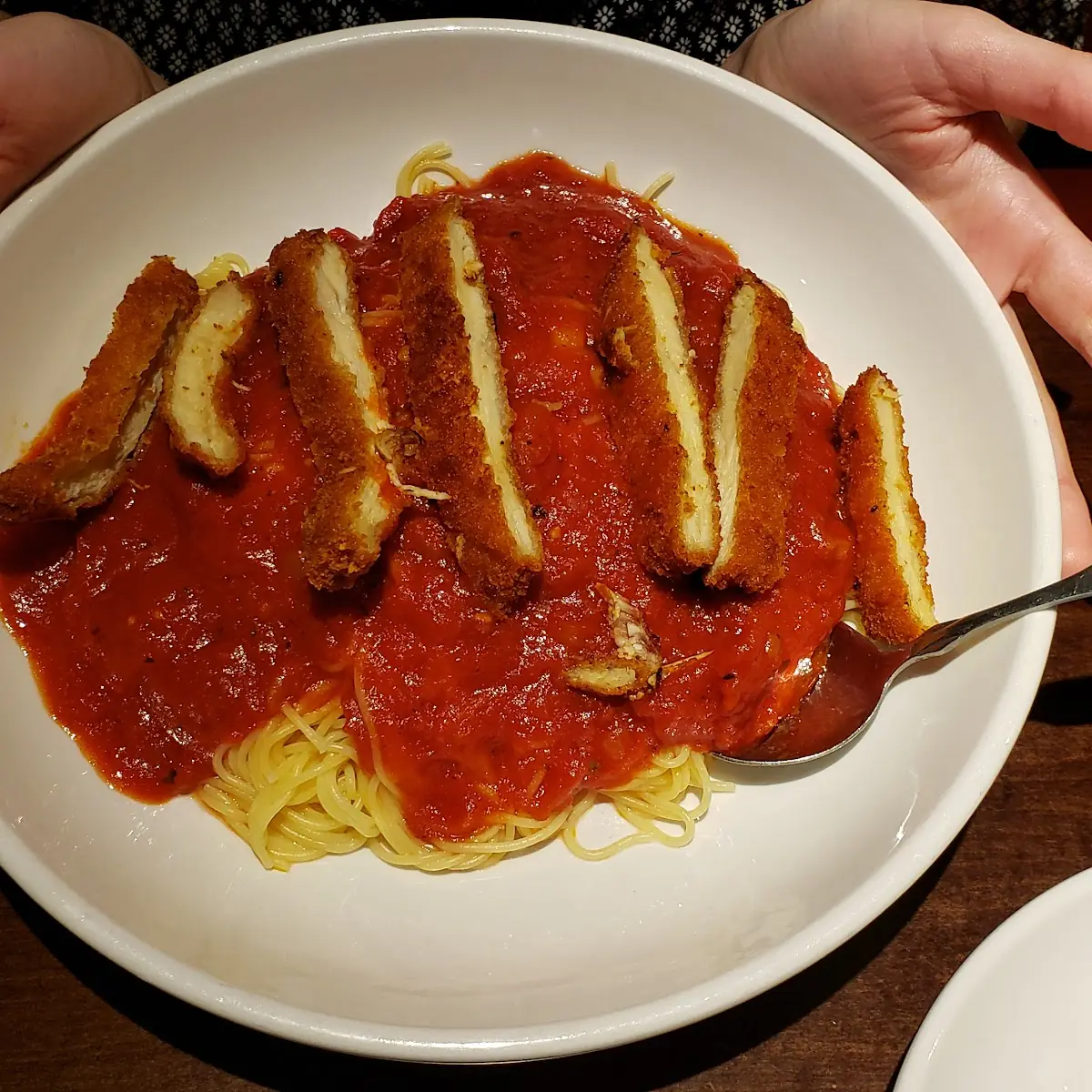 Giant Chicken Parmigiana