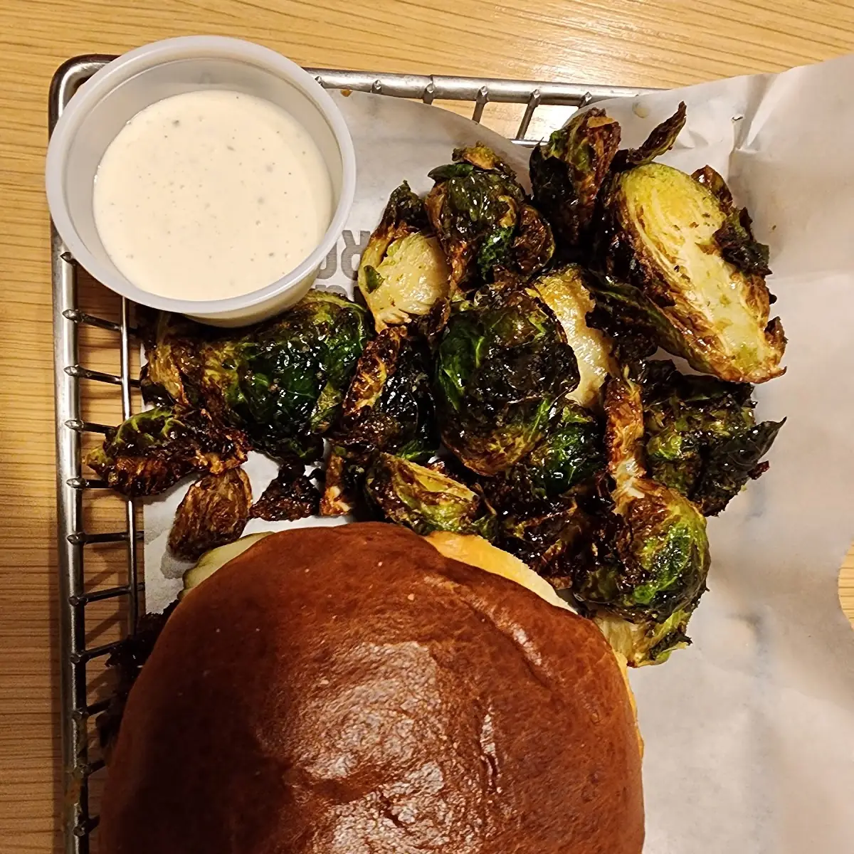 Double Smoked Brisket Sandwich with Broccoli