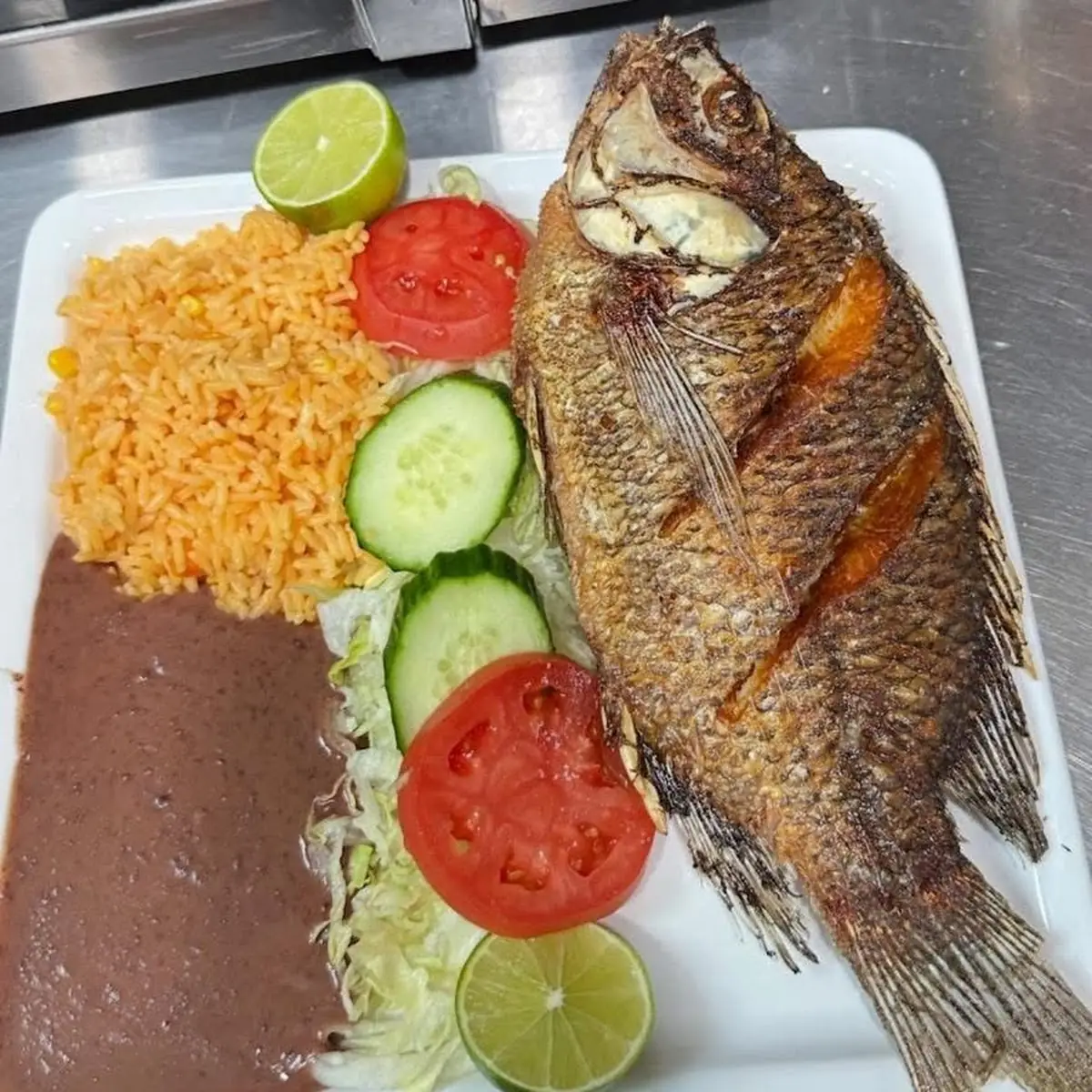 Mojarra Frita Fried Tilapia