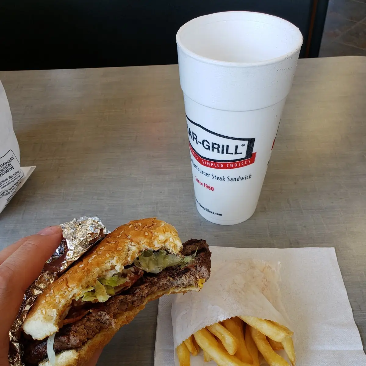 1 2lb Steak Sandwich