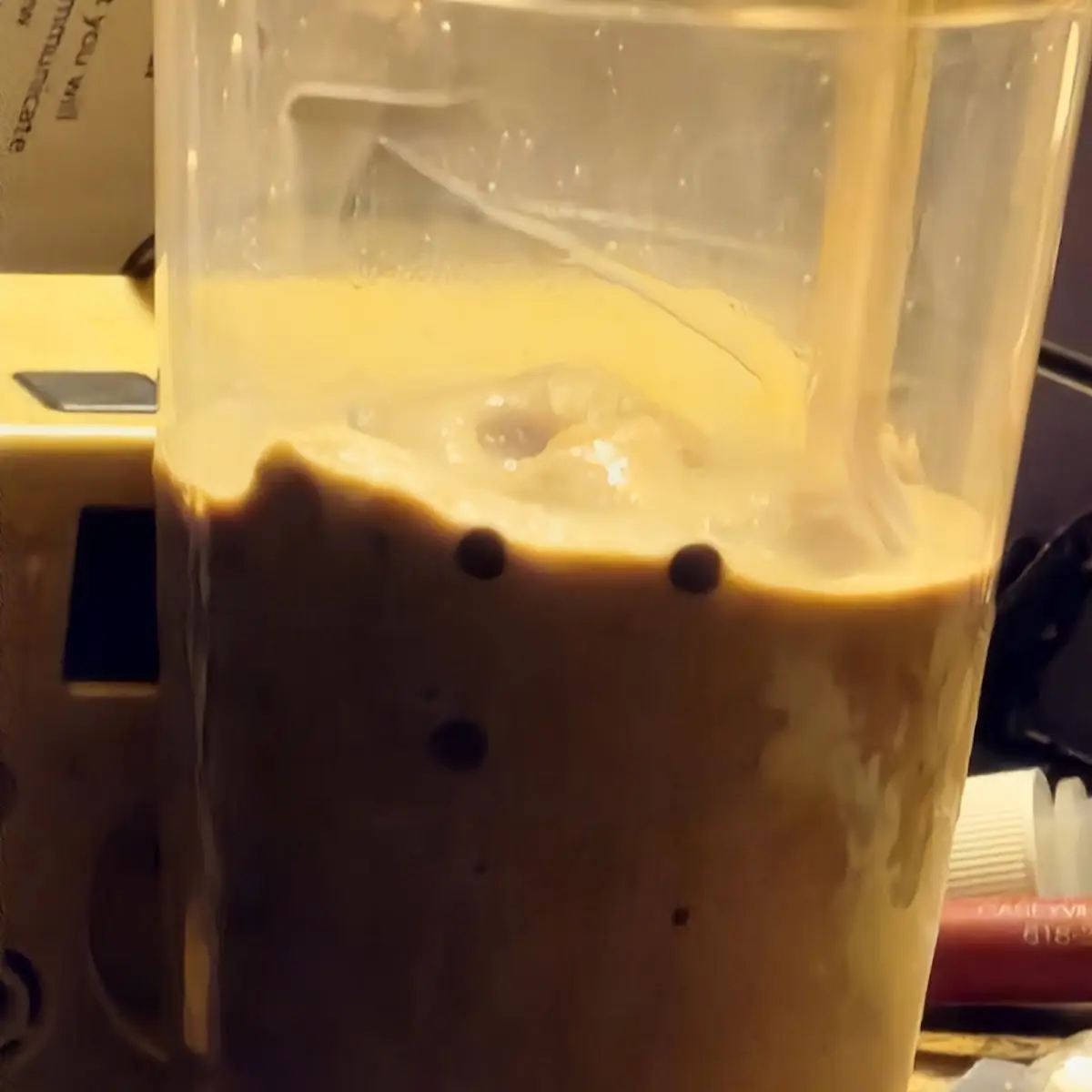 Chocolate Cookie Dough Concrete