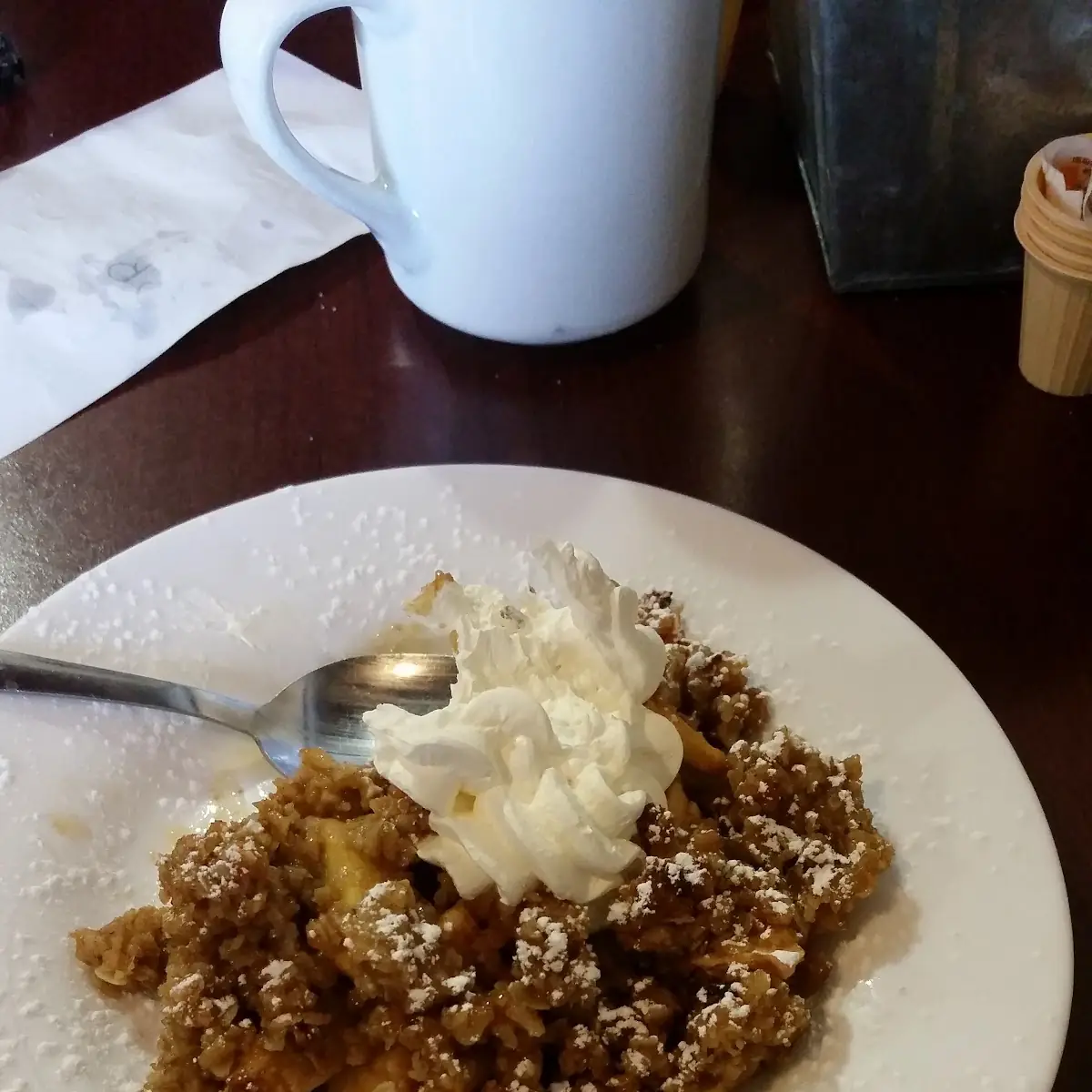 Apple Crisp, Mama Sue's Diner Inc