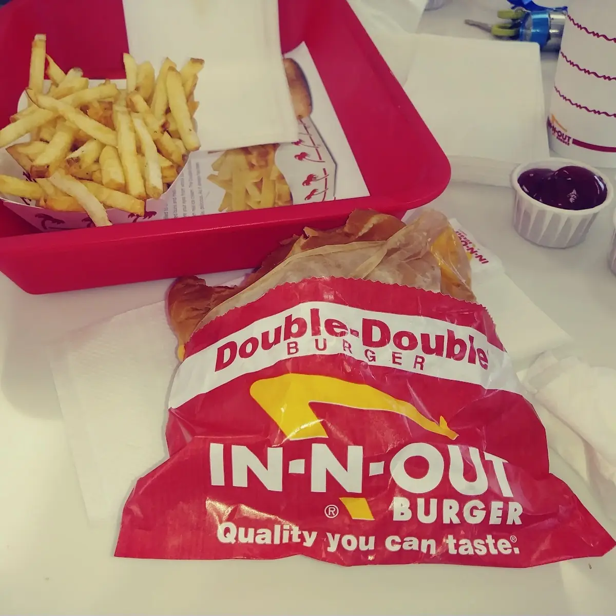 Double-Double Cheeseburger Combo
