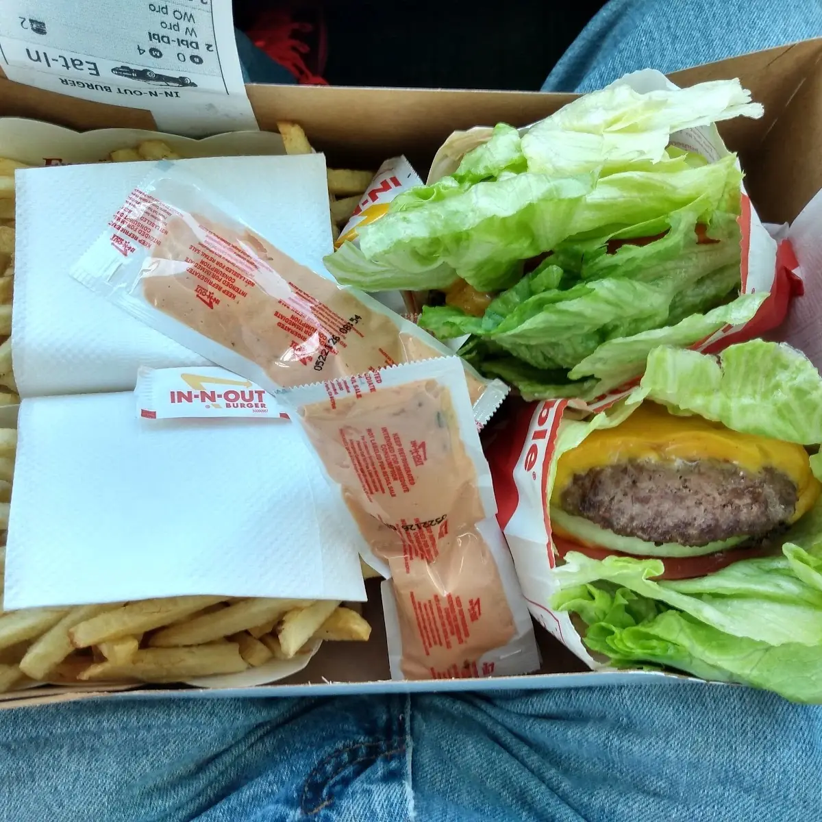 Double Double Protein Lettuce Wrap