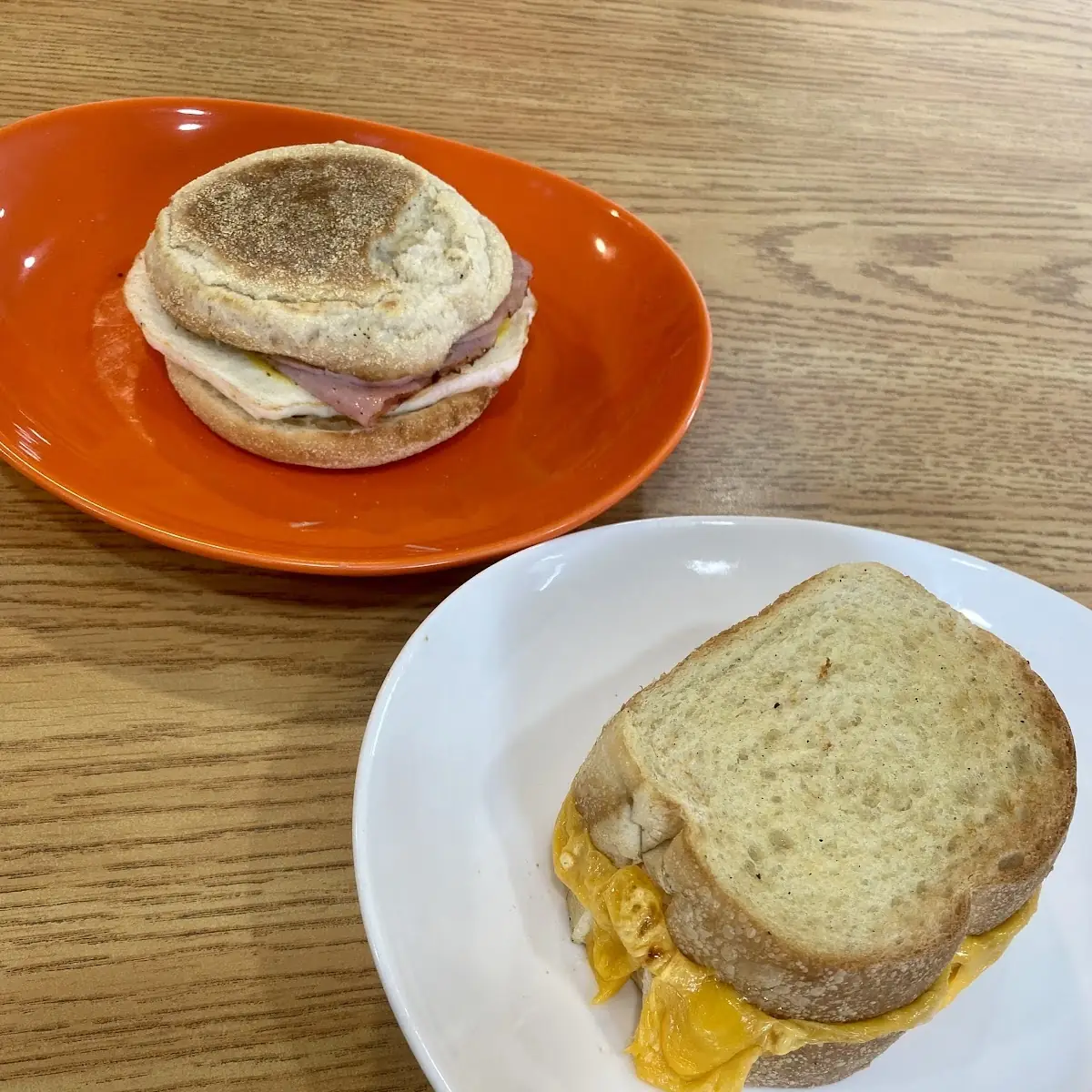 Grilled Cheese and Eggs Benedict Sandwich