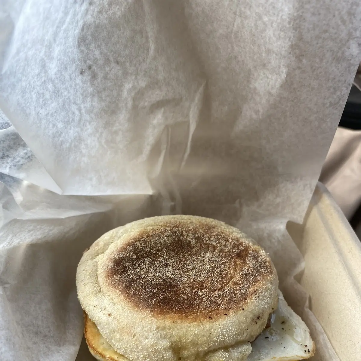 Sausage Egg and Cheese Sandwich