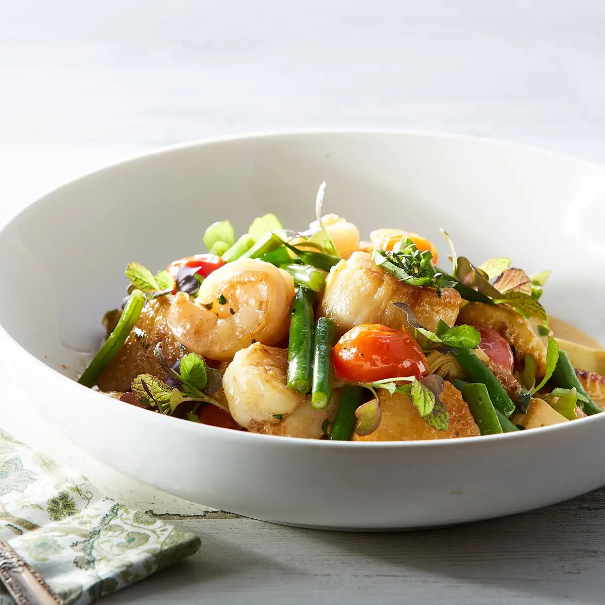 Sauteed Shrimp & Scallops