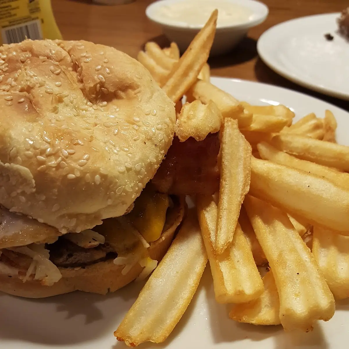 Massive Burger with Hash Browns and an Egg on Top