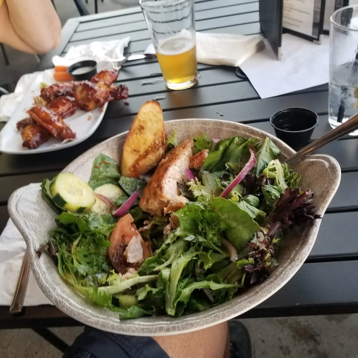 Grilled Salmon Salad