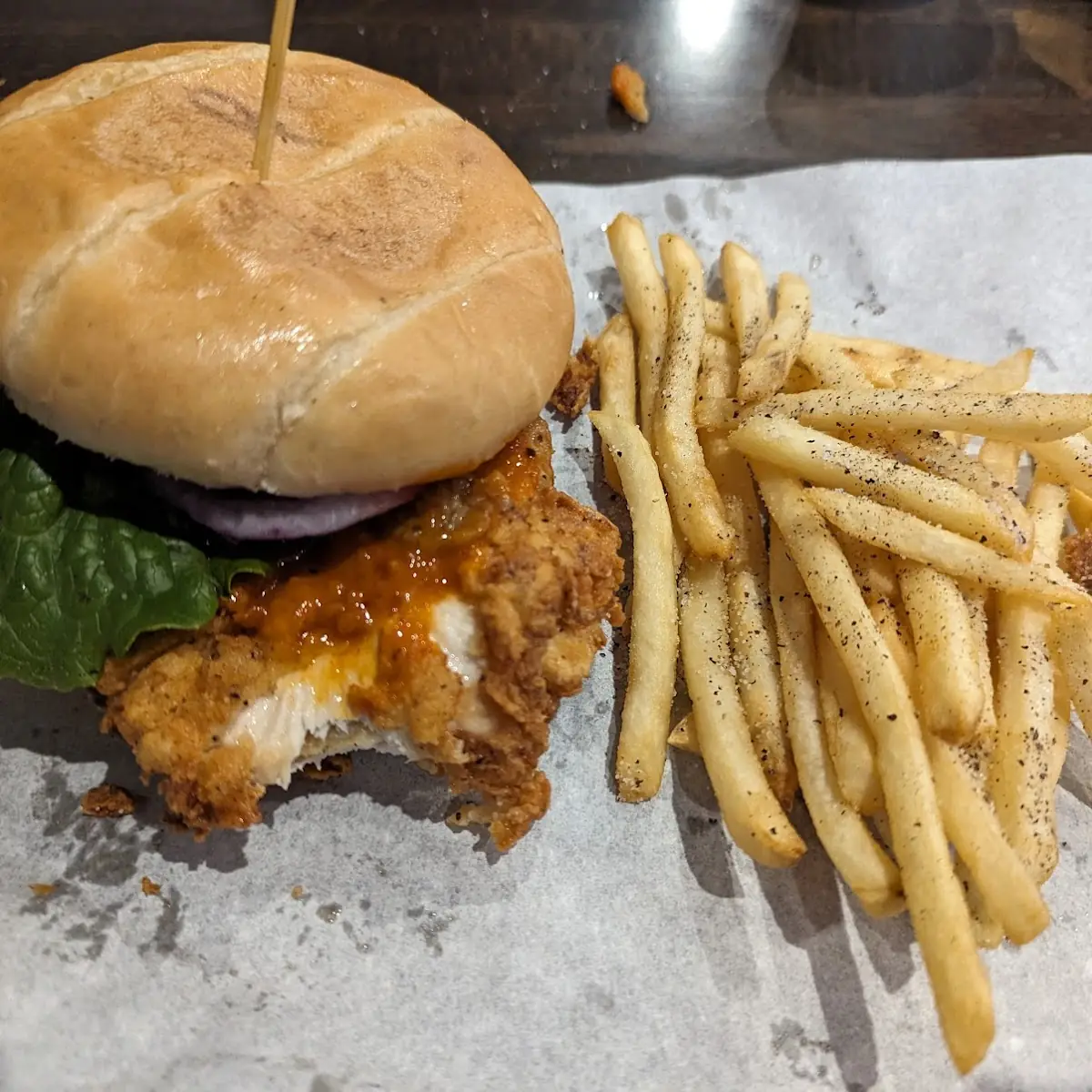Chicken Fried Steak Sandwich