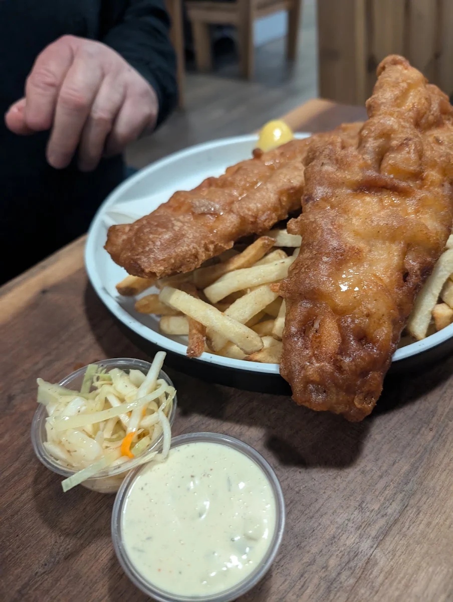 Halibut Fish and Chips