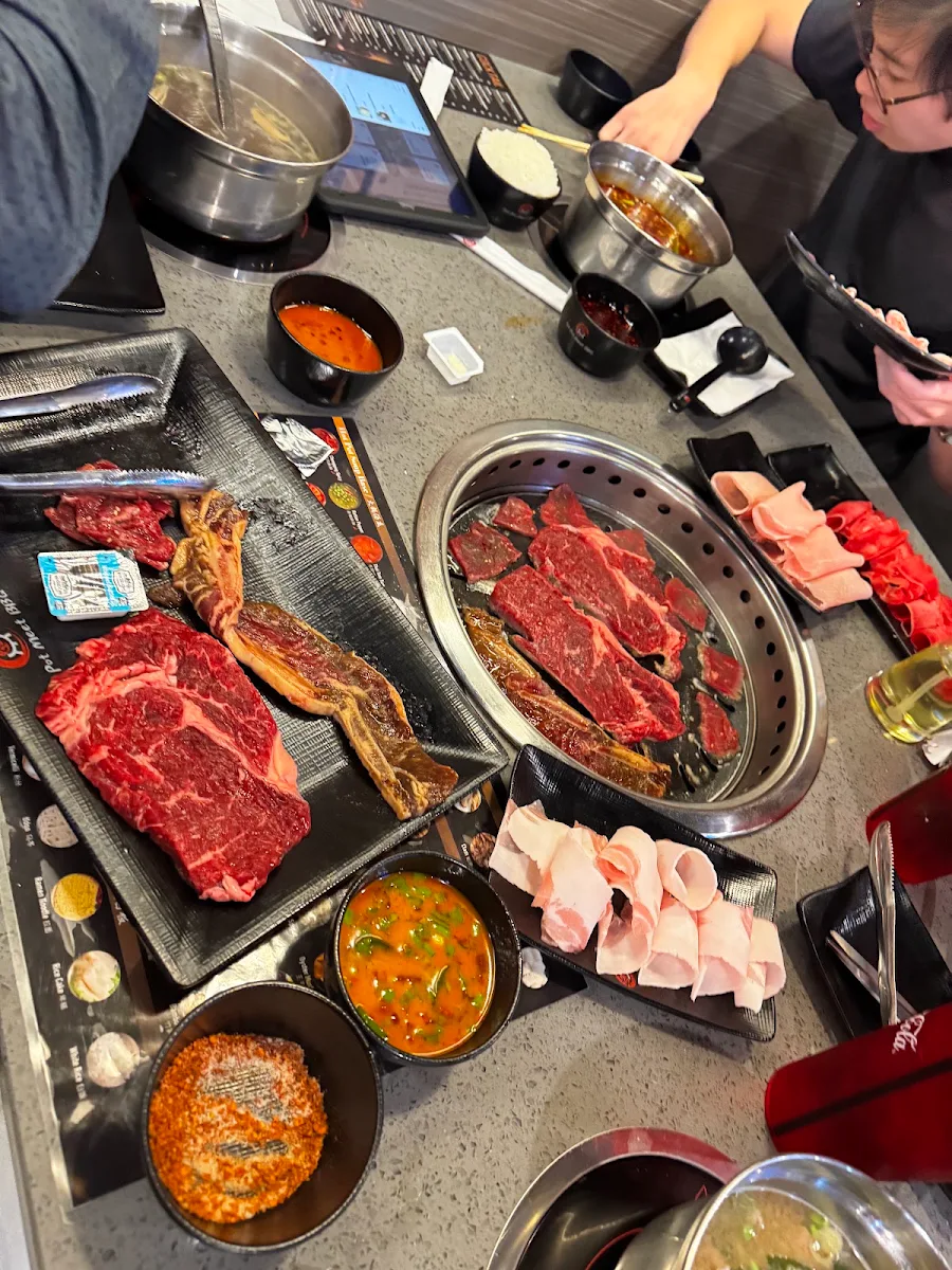 Enjoy Both BBQ & Hot Pot Only