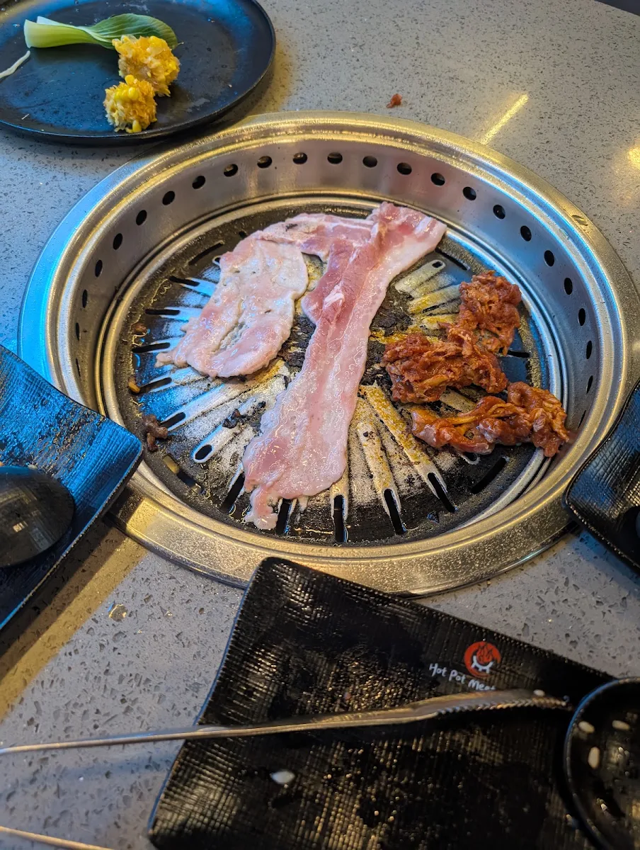 Korean Style Pork Belly BBQ
