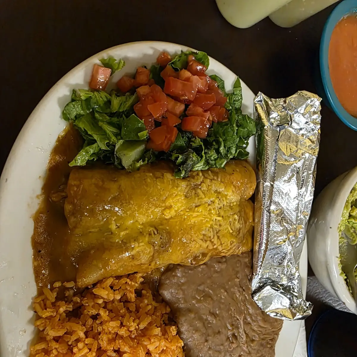 Salsa Verde Enchiladas