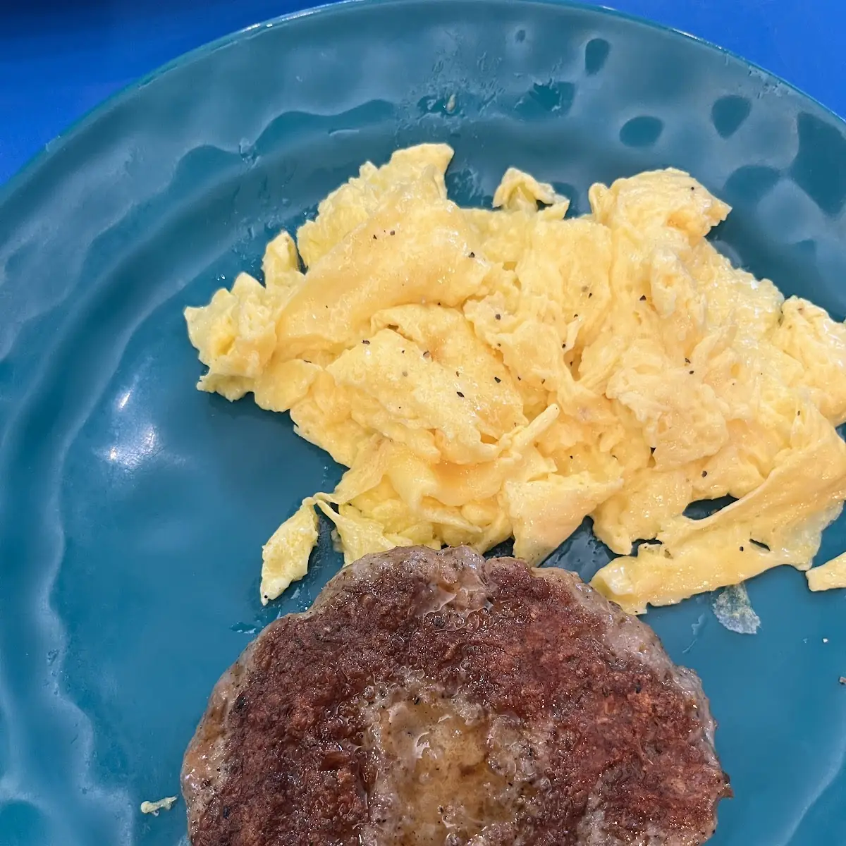Scrambled Eggs with Sausage