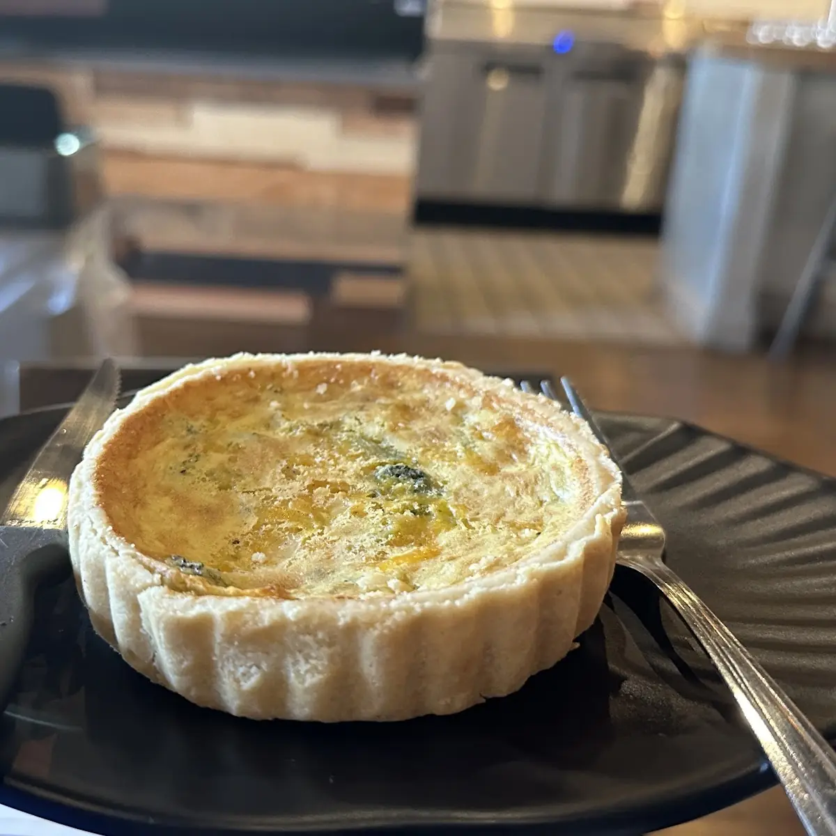 Tomato and Goat Quiche