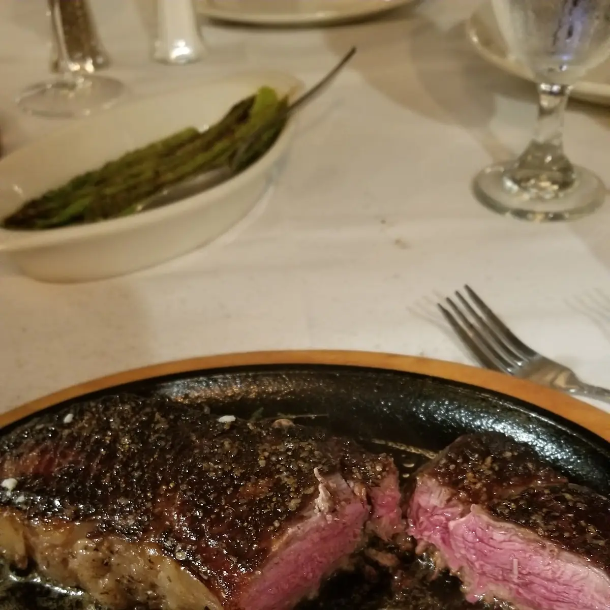 NY Strip Steak Medium Rare