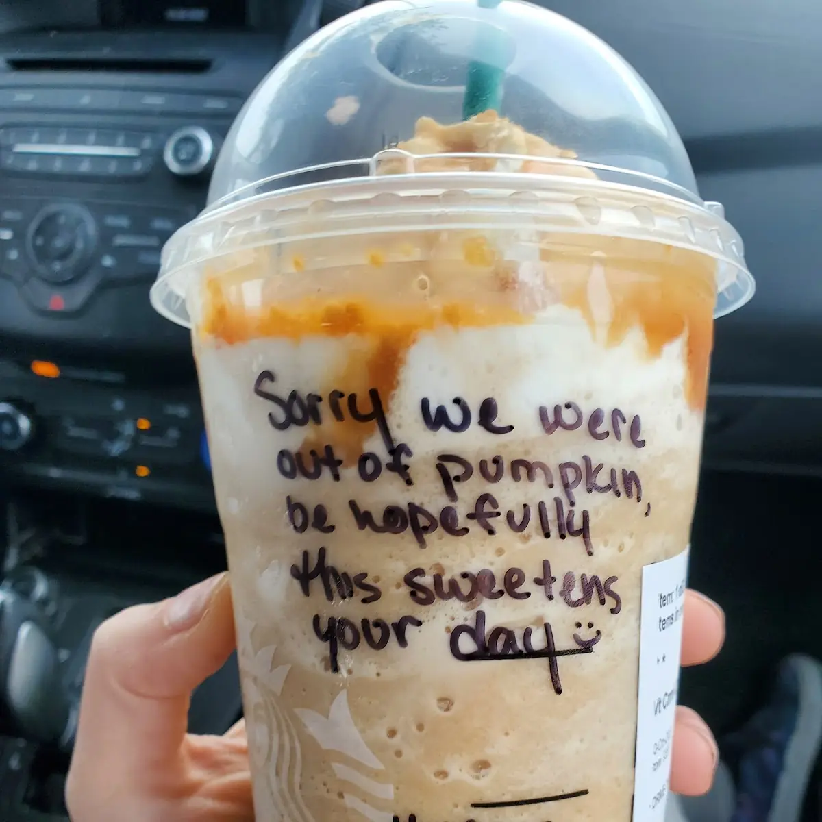 Caramel Crunch Frappuccino
