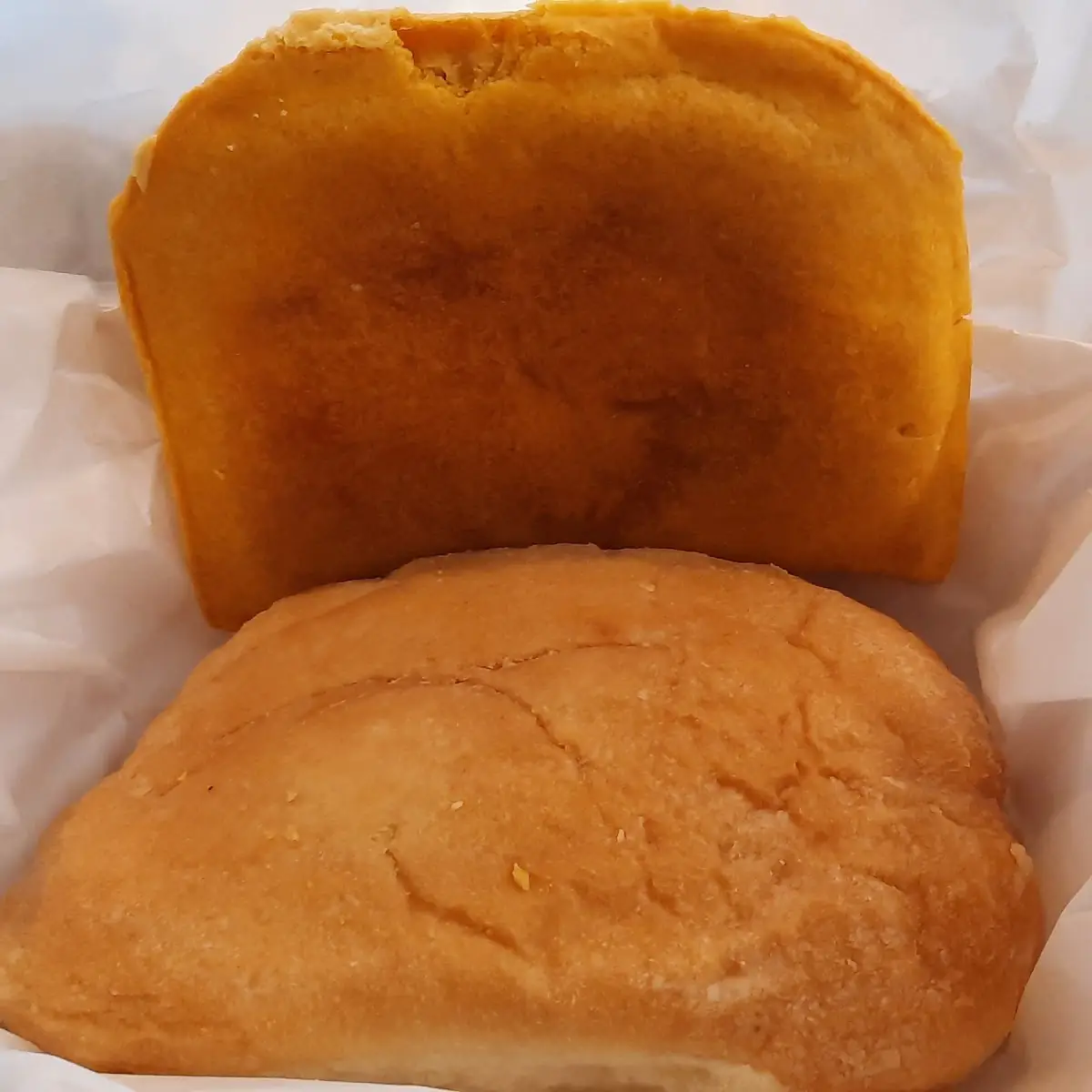 Meat Pie and Coco Bread