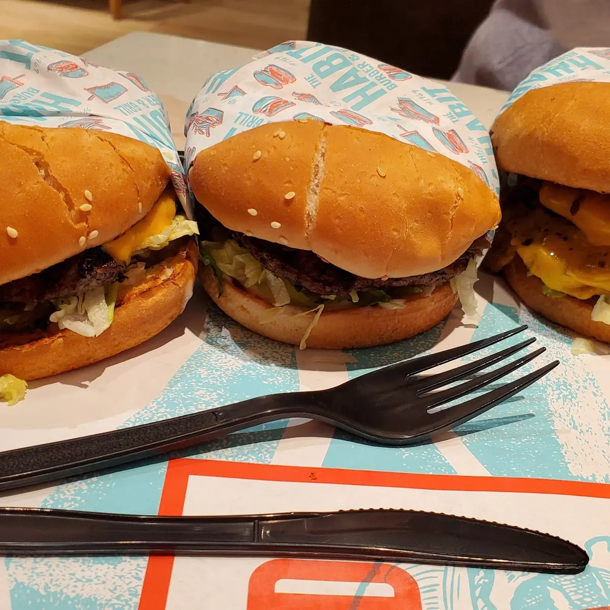 Double Charburger with Cheese Burger