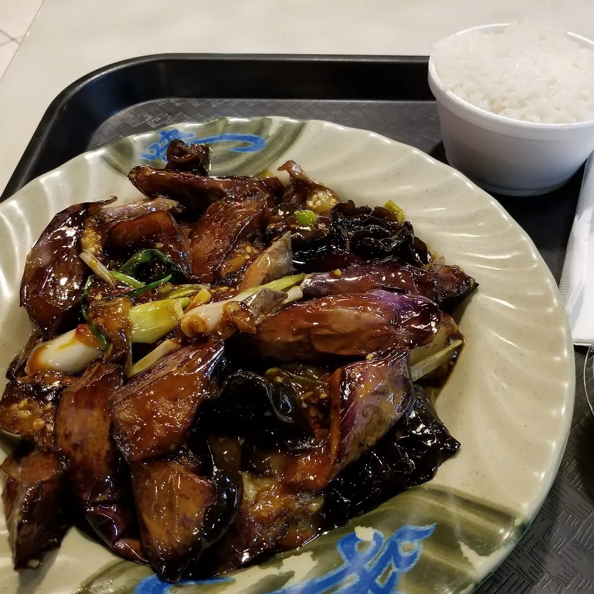 Eggplant with Garlic Sauce