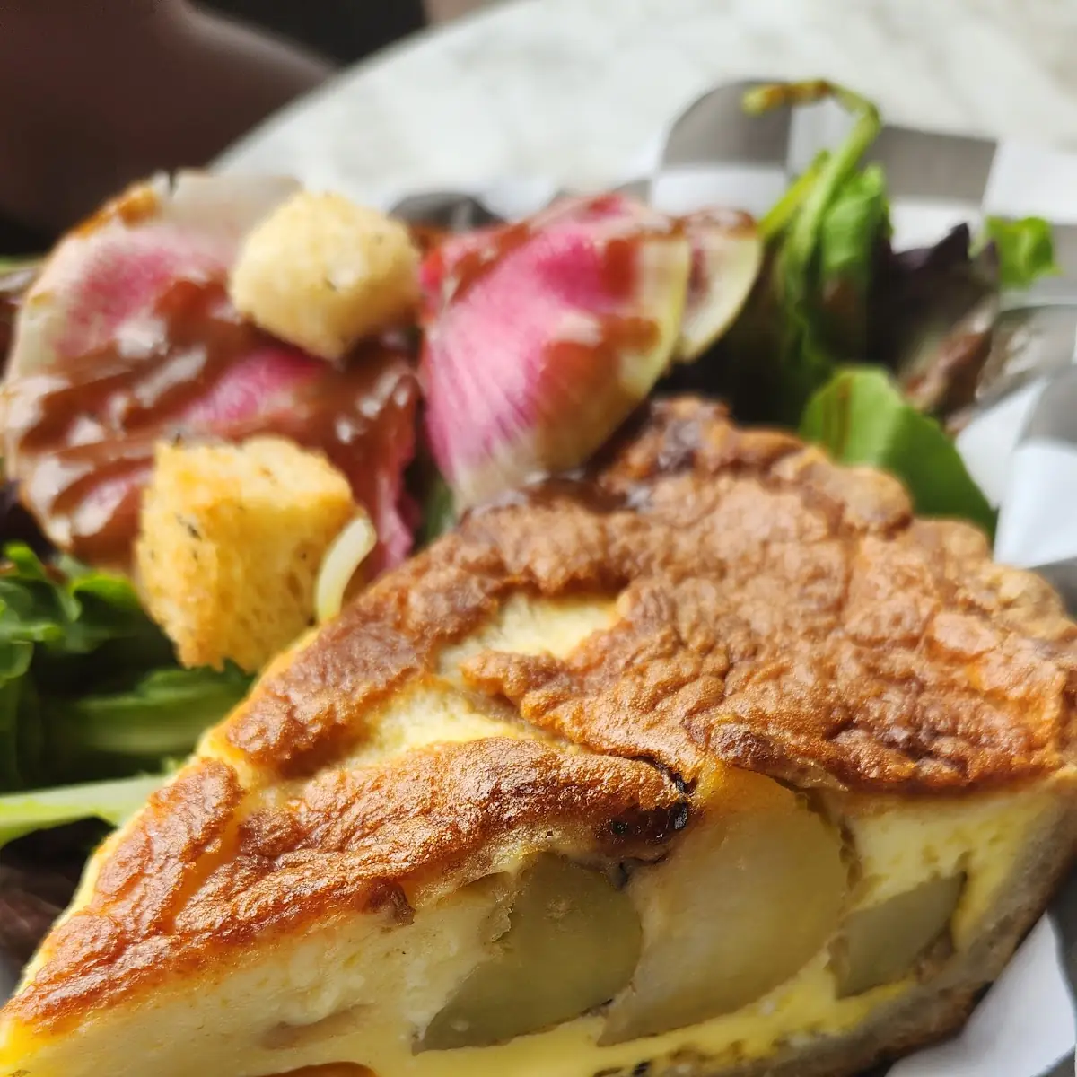 Potato Quiche Lorraine