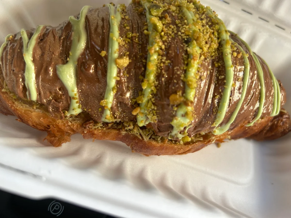 Pistachio Chocolate Croissant