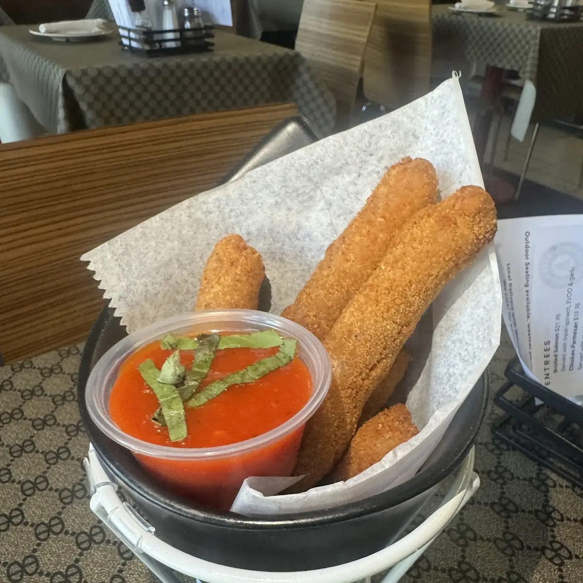 Order of Mozzarella Sticks