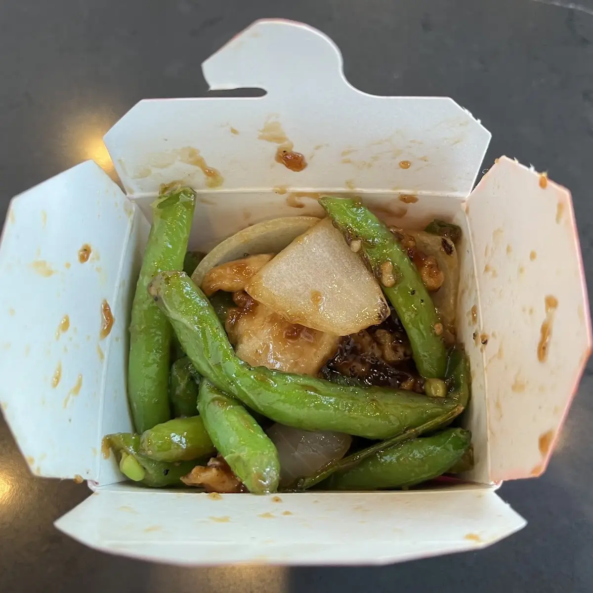 Green Bean Chicken with Mostly Green Beans