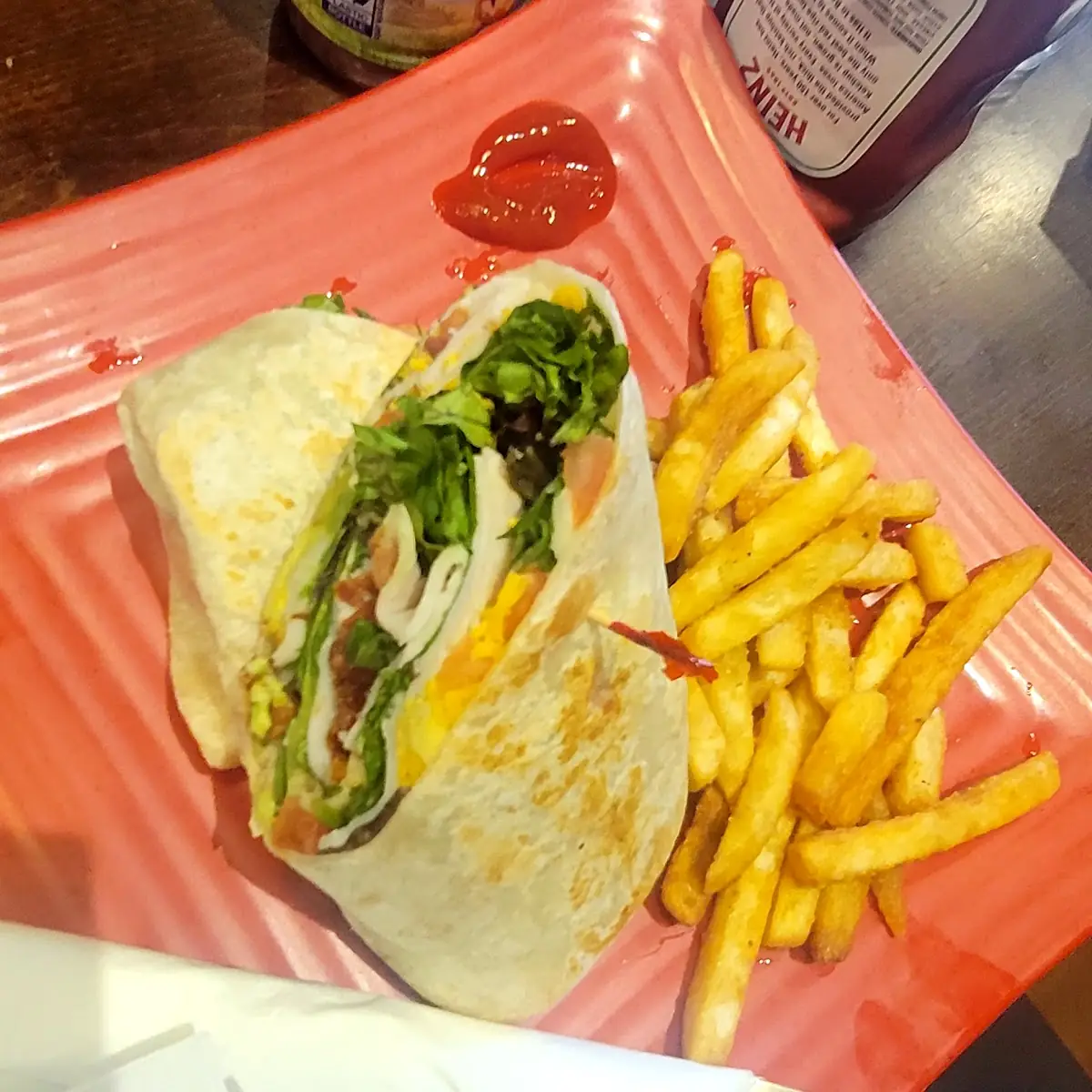 Turkey and Cheese Wrap