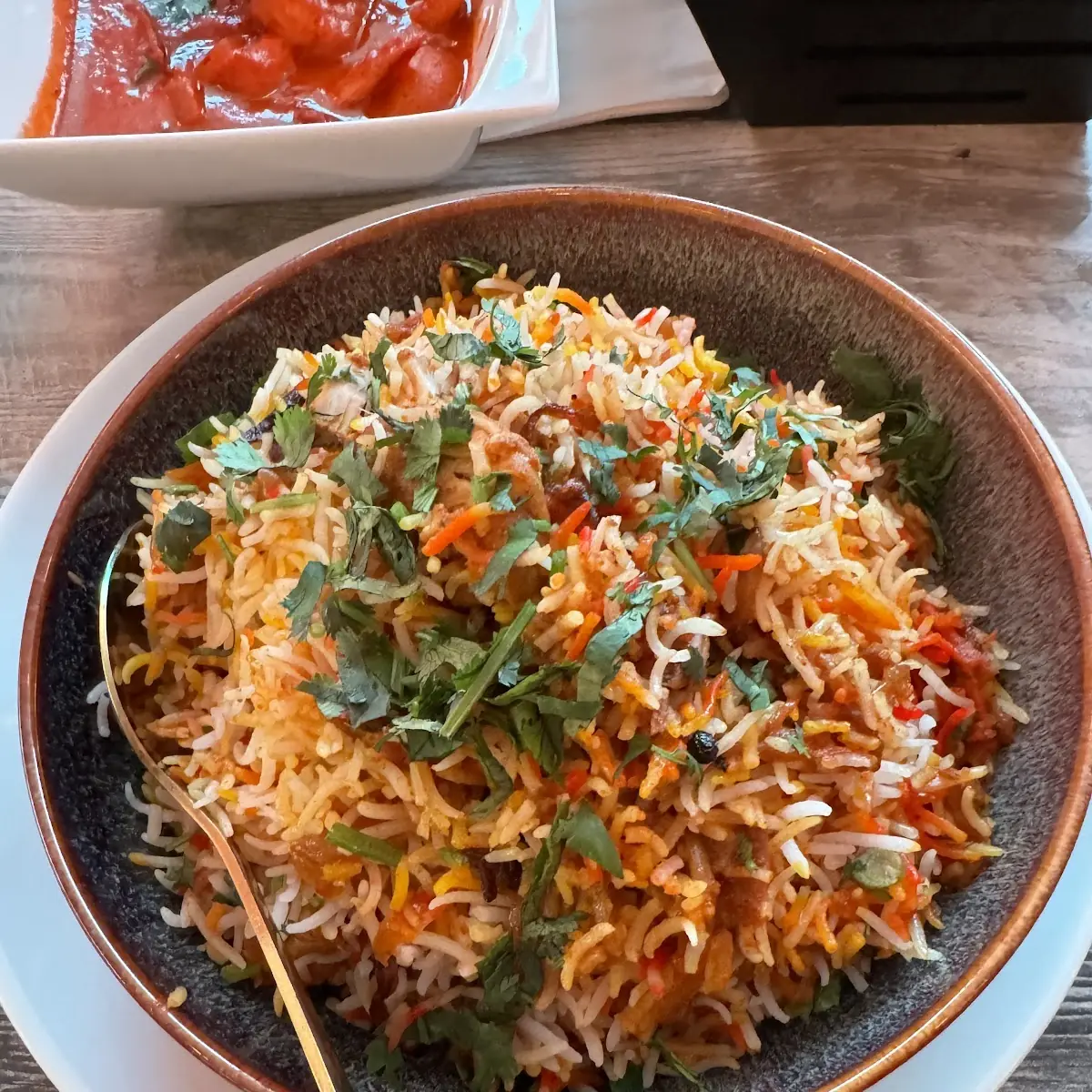 Vegetable Biryani V S GF
