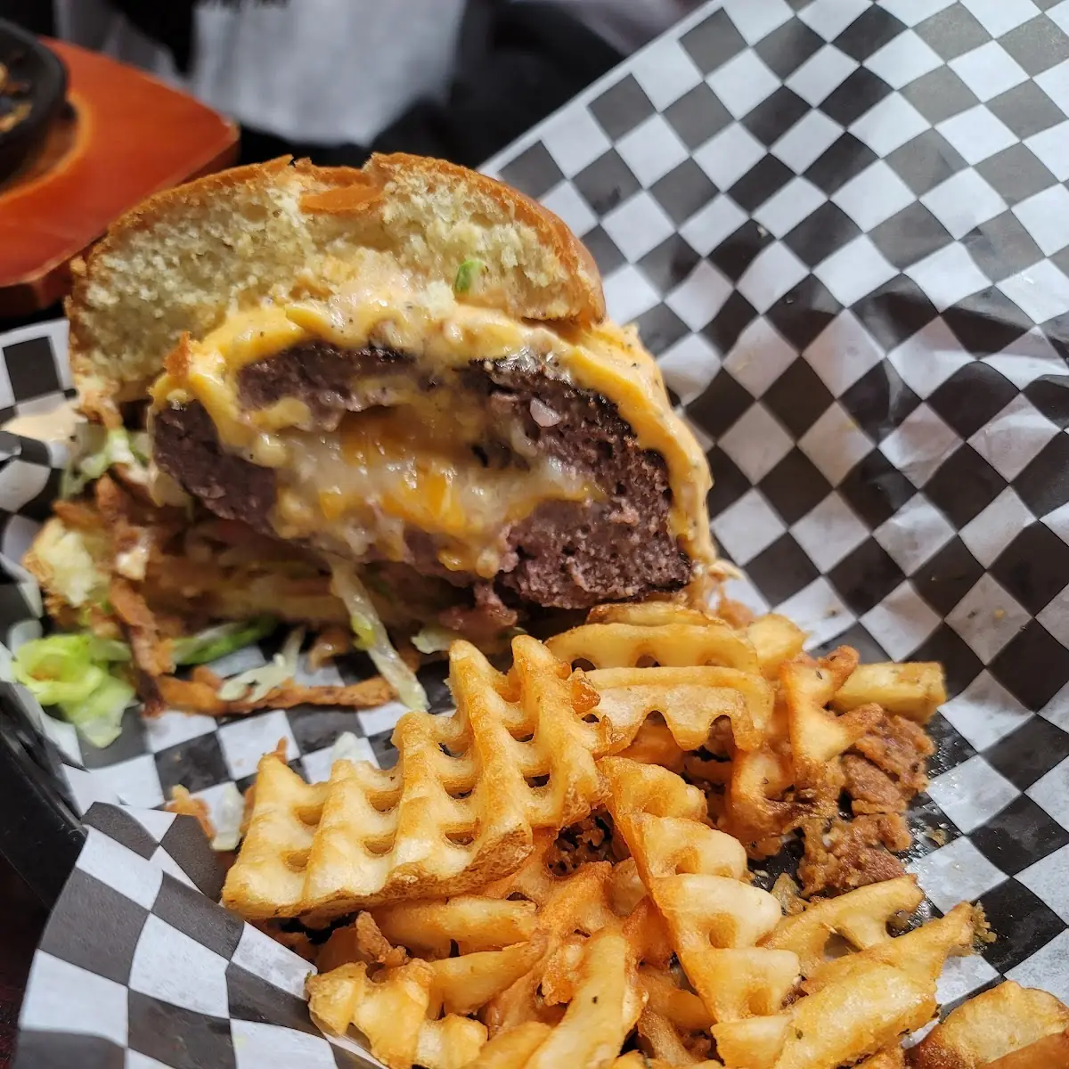 Juicy Lucy Burger