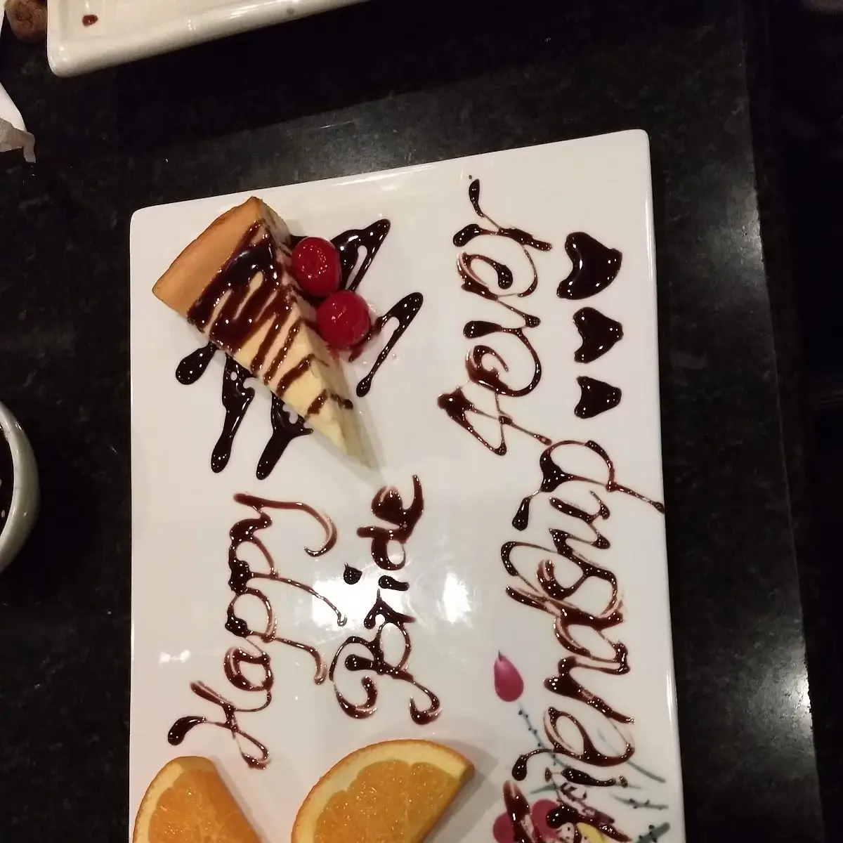 Birthday Cheesecake Slice