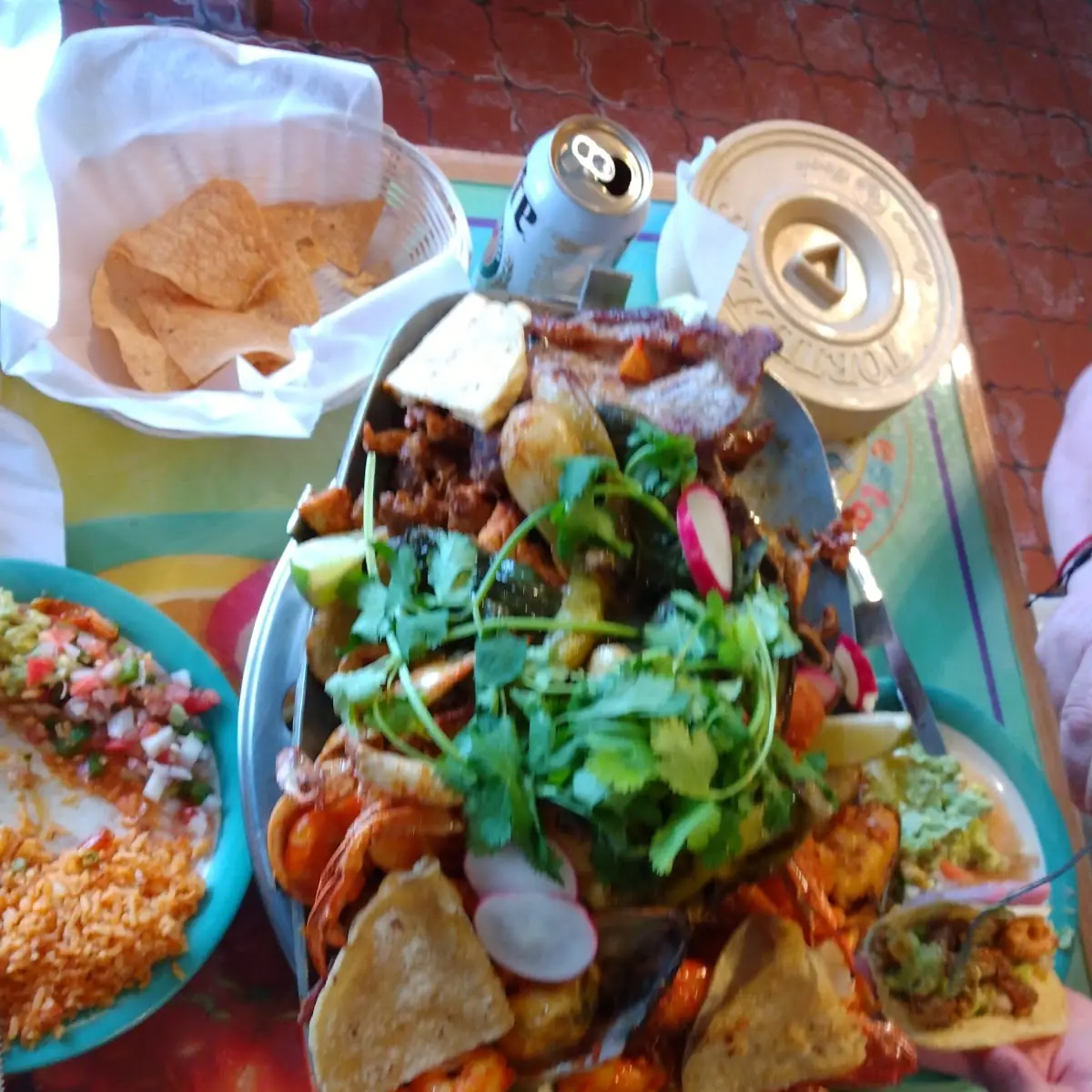 Parrilla Mixta Mar Y Tierra