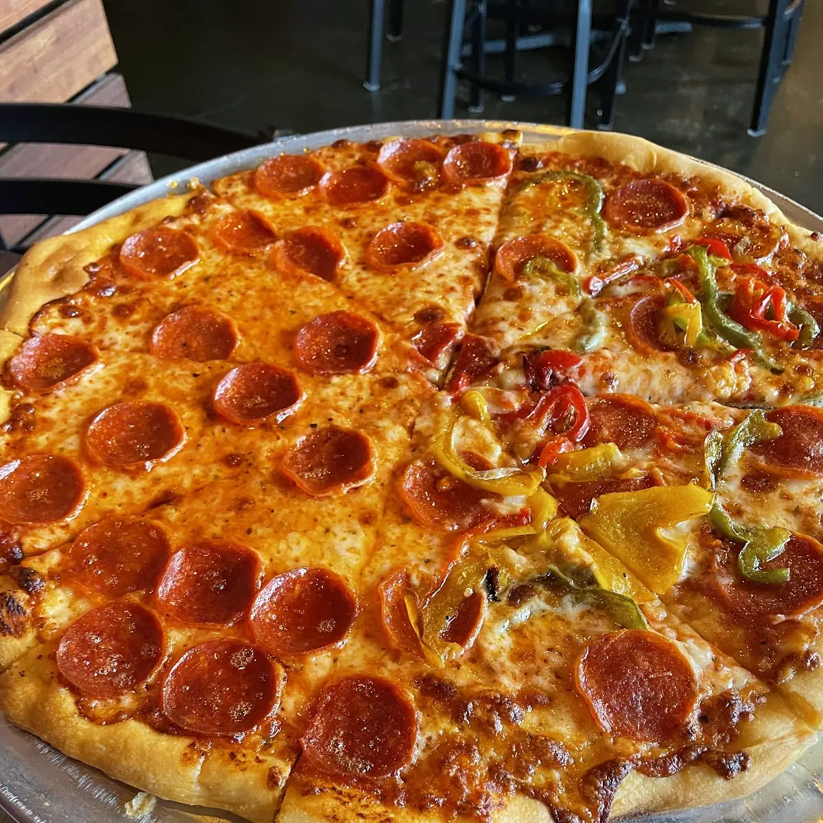 8 Hot Honey Pepperoni Pizza
