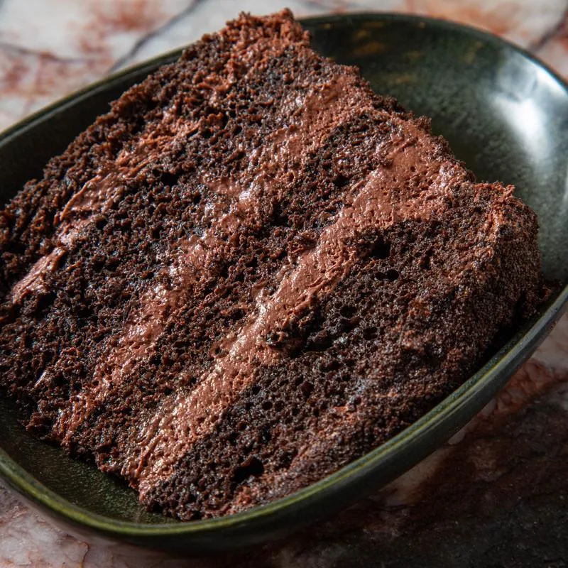 Black Out Chocolate Cake