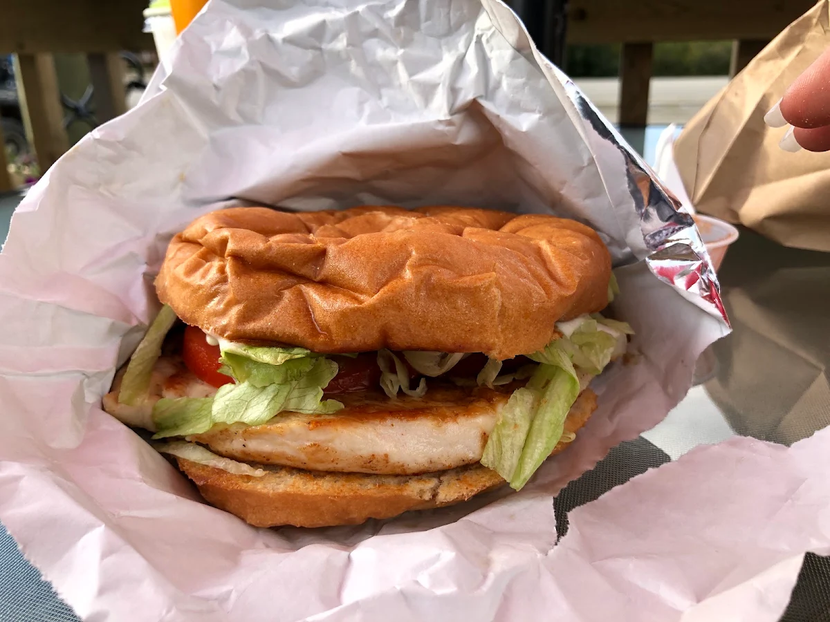 Grilled Chicken Burger