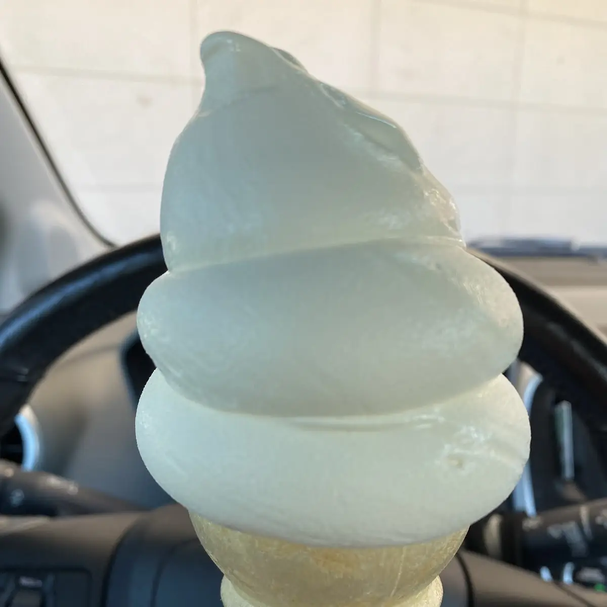 Vanilla Ice Cream Cone