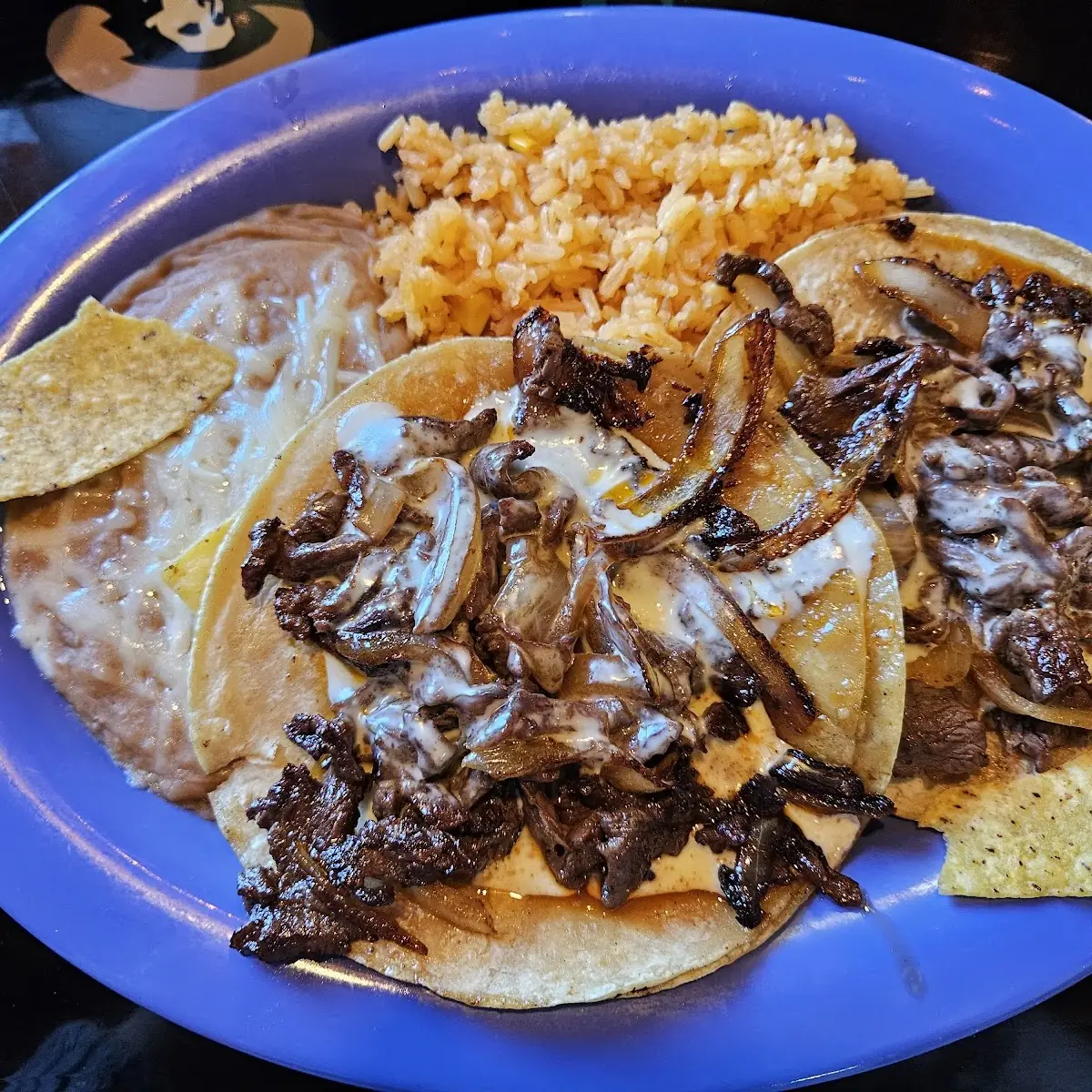 Cheese Steak Tacos