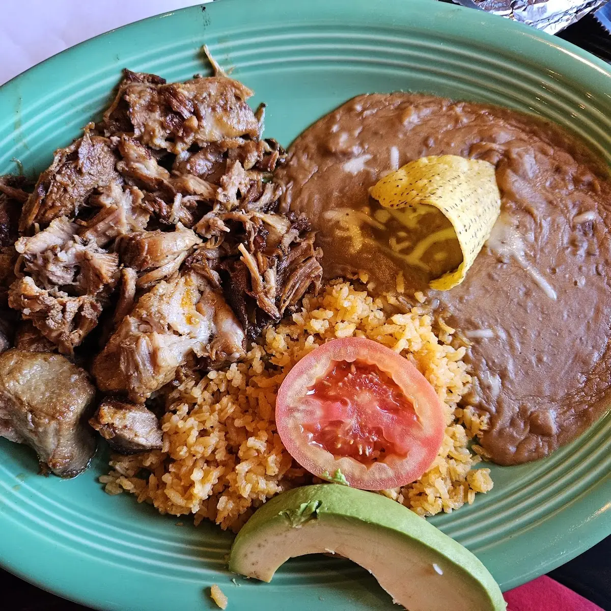 Side Plate to Chicken Fajitas