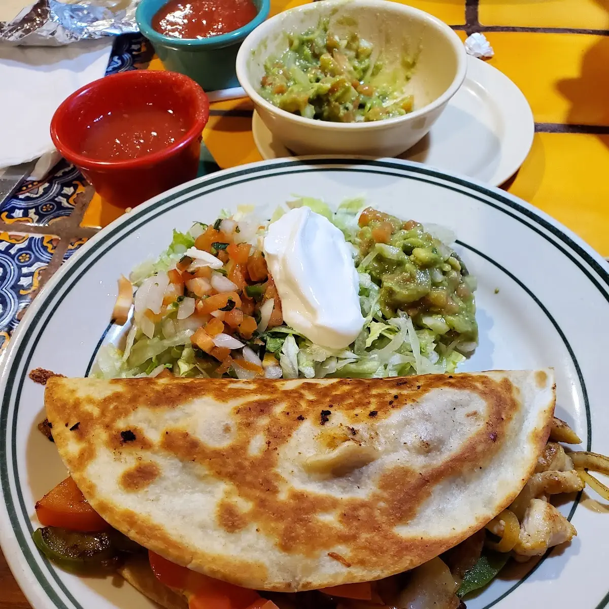 Chicken Fajita Quesadilla