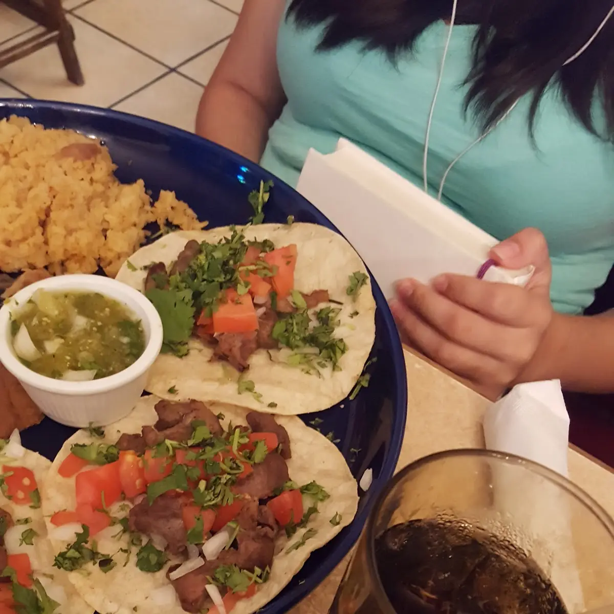 3 Tacos Carne Asada