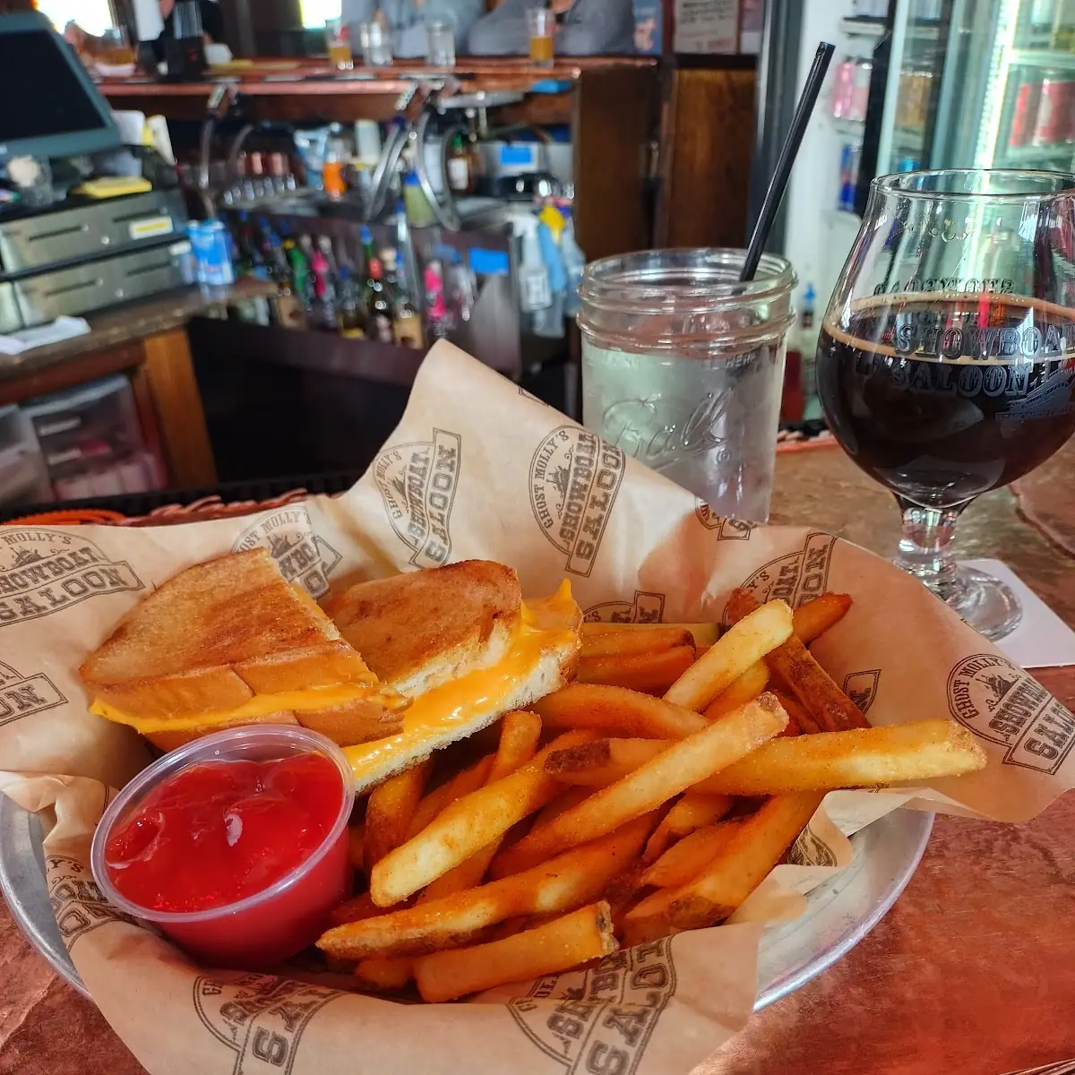 Grilled Cheese with Fries