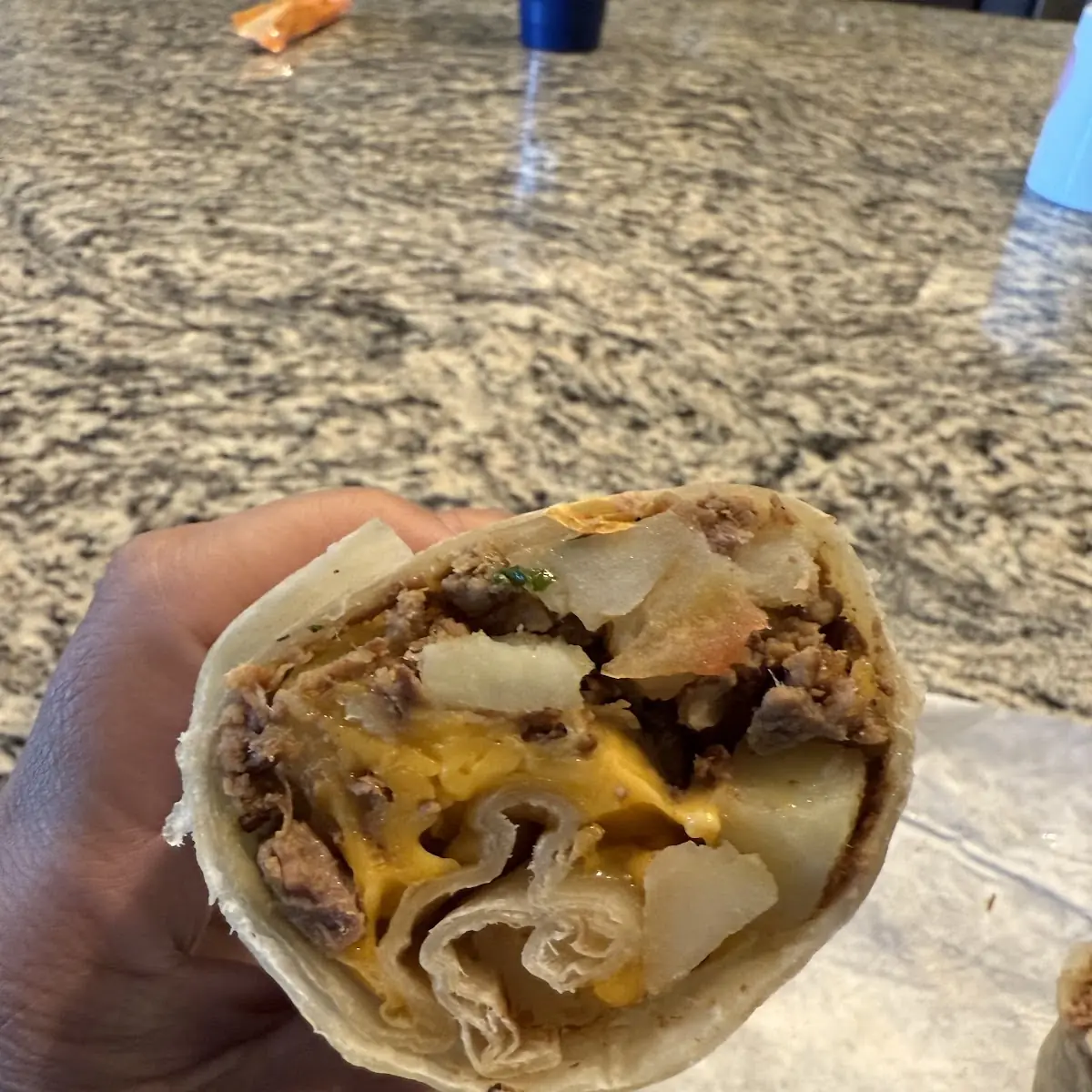 Steak Egg & Cheese Burrito