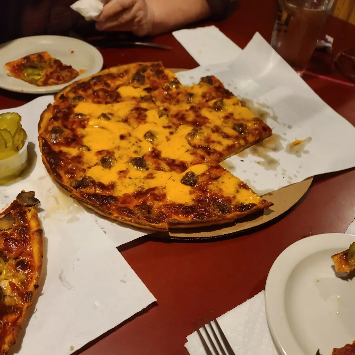 Bacon Cheeseburger Pizza
