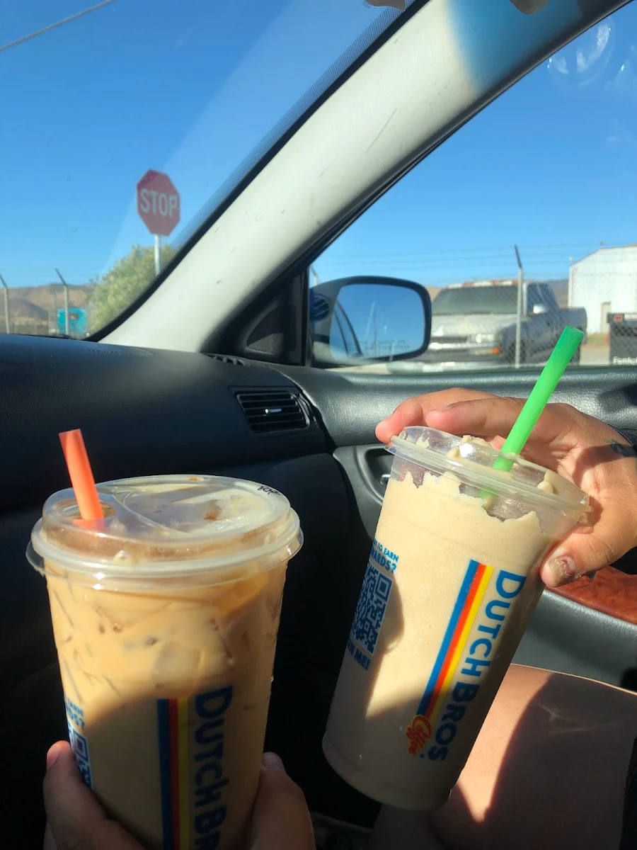 Iced Annihilator w Oatmilk and Banana Split Milkshake