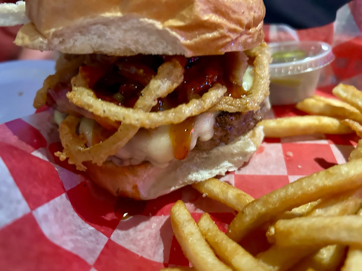 Bourbon BBQ Bacon Burger
