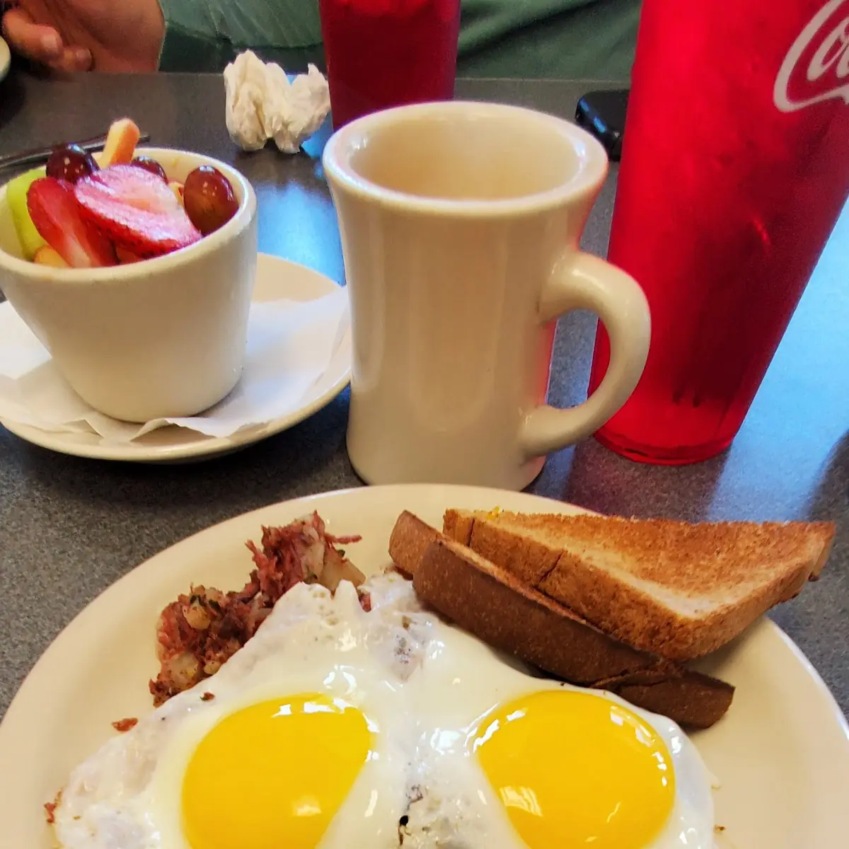 Homemade Corned Beef Hash with Eggs