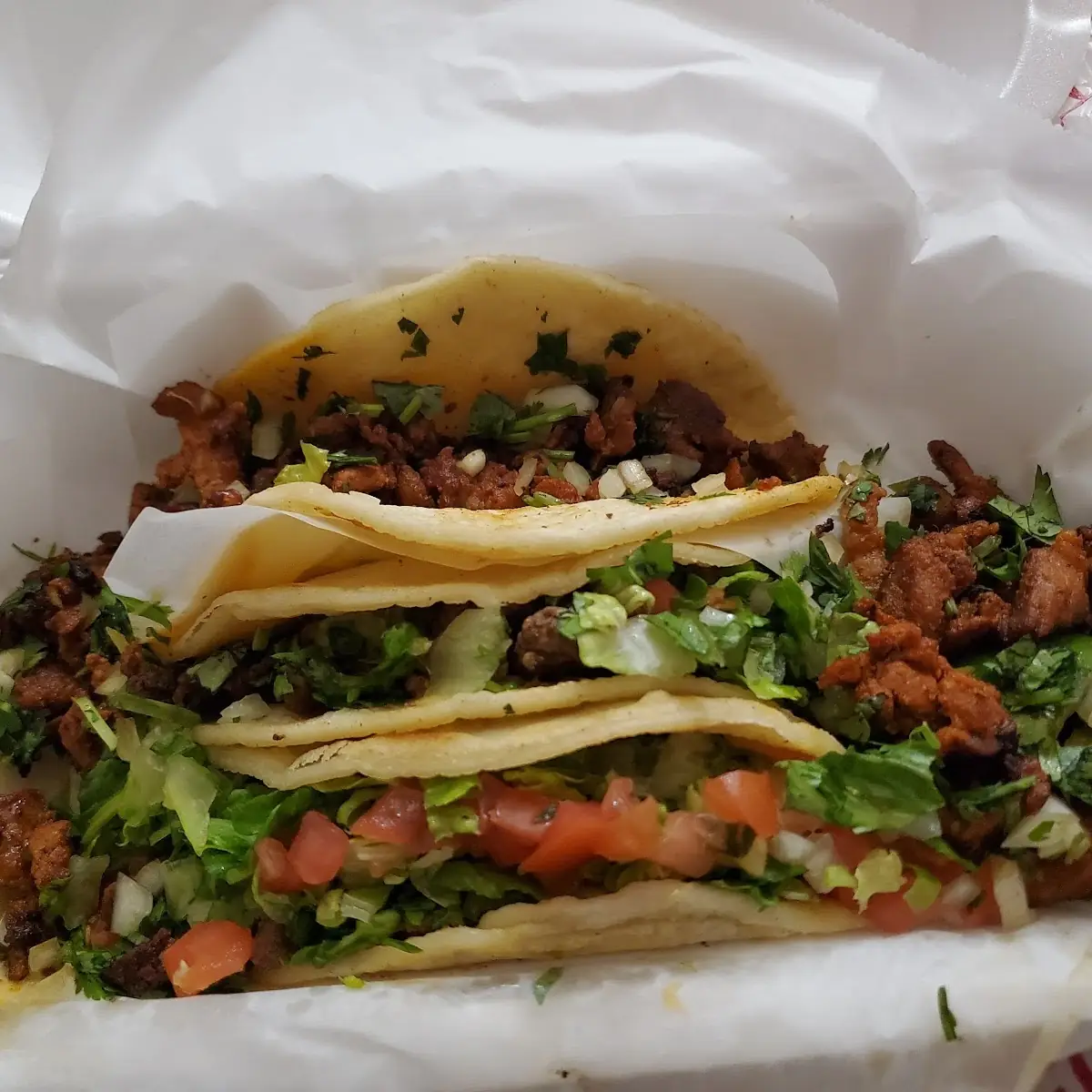 Steak & Shrimp Tacos and Birria Taco