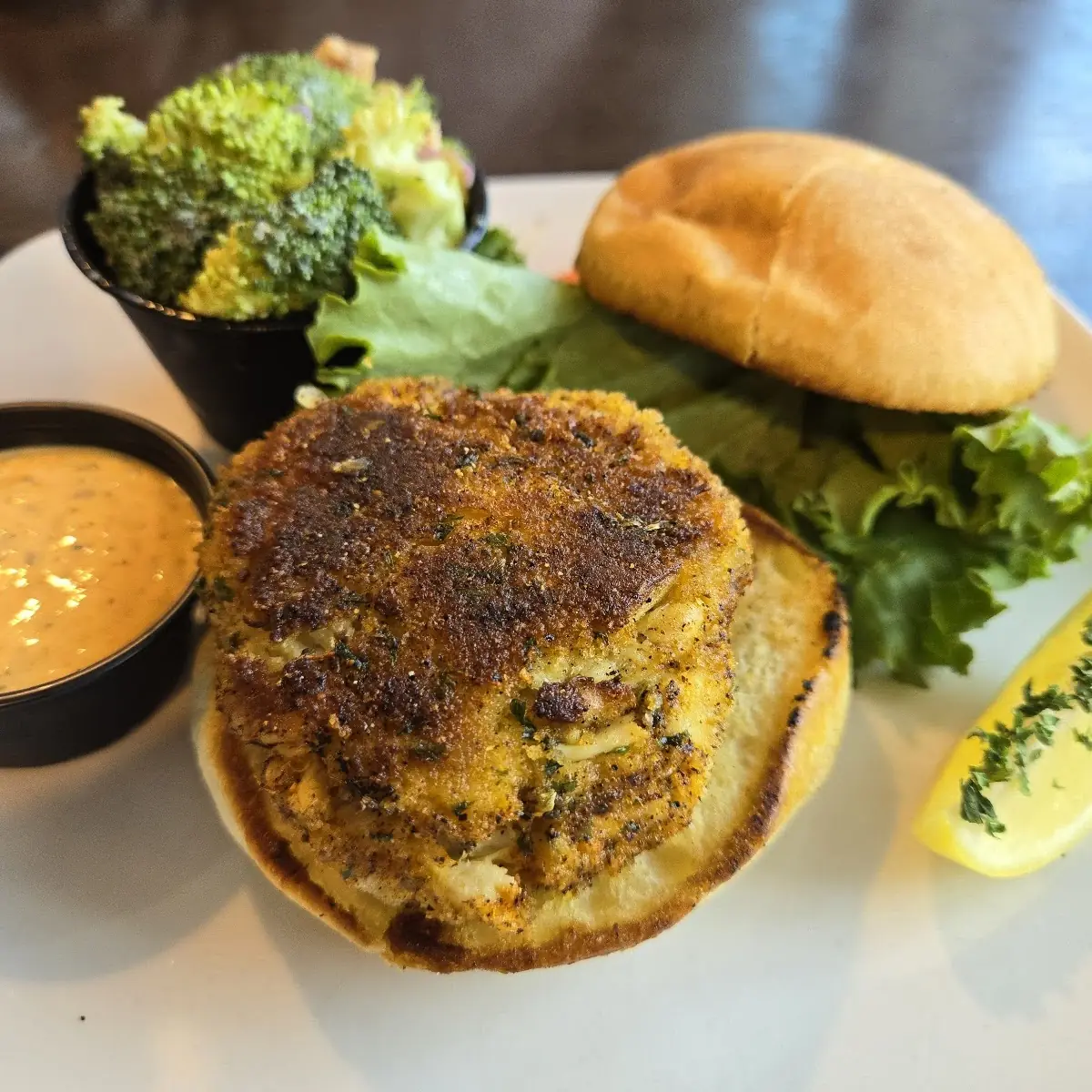 Crab Cake Sandwich